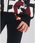 Doudoune Odristiw imprimée blanc/marine