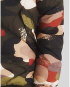 Doudoune Odopew imprimée kaki