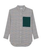 Chemise Shalitew pied-de-poule multicolore