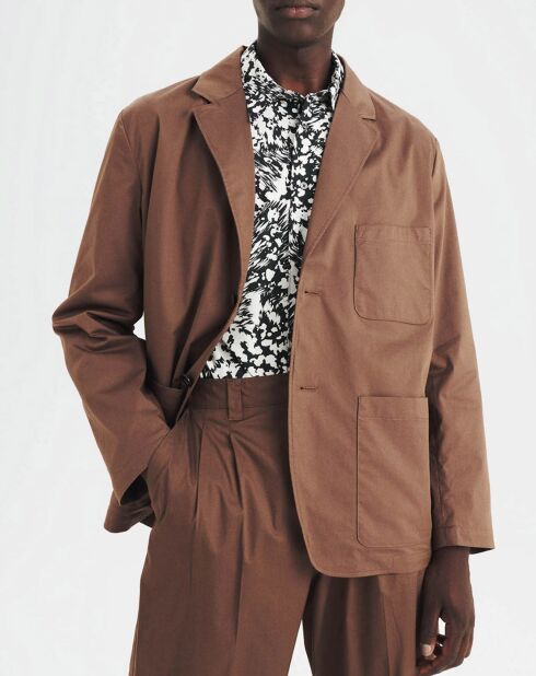 Veste Damenpam02 marron
