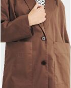 Blouson Dawompam02 marron