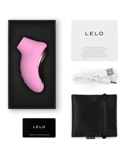 Vibromasseur sonique clitoridien Sona rose