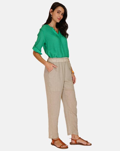 Pantalon 100% Lin Nadia lin