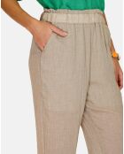Pantalon 100% Lin Nadia lin