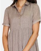 Robe 100% Lin Ines desert