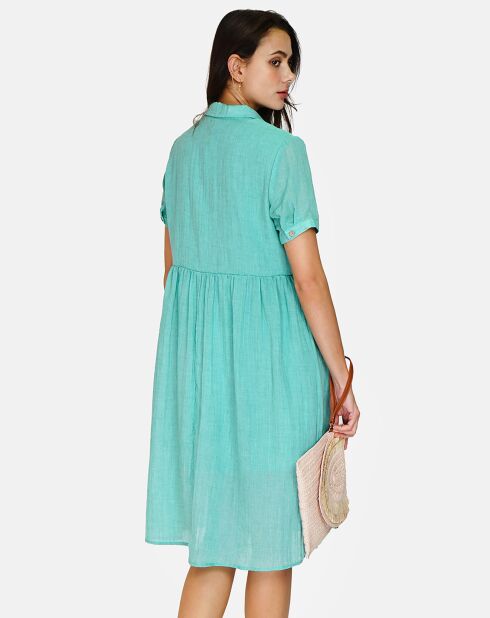 Robe 100% Lin Ines jade