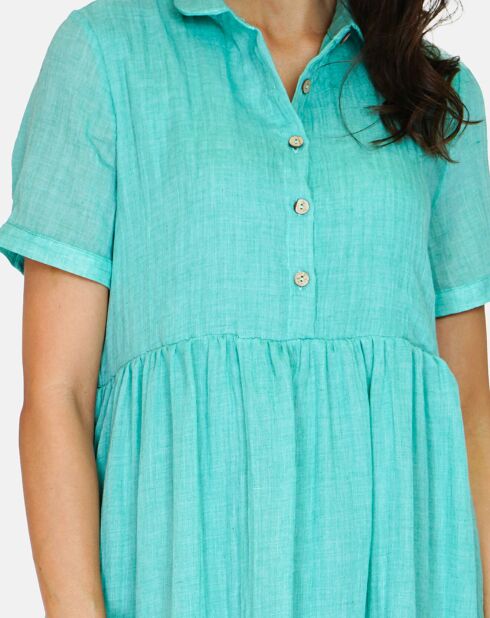 Robe 100% Lin Ines jade