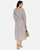 Robe 100% Lin Alice lin
