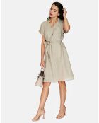 Robe 100% Lin Polette lin