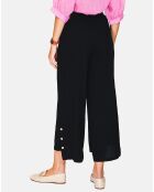 Pantalon en Lin & Coton Mylene noir