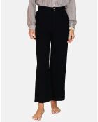 Pantalon en Lin & Coton Sacha noir