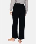 Pantalon en Lin & Coton Sacha noir