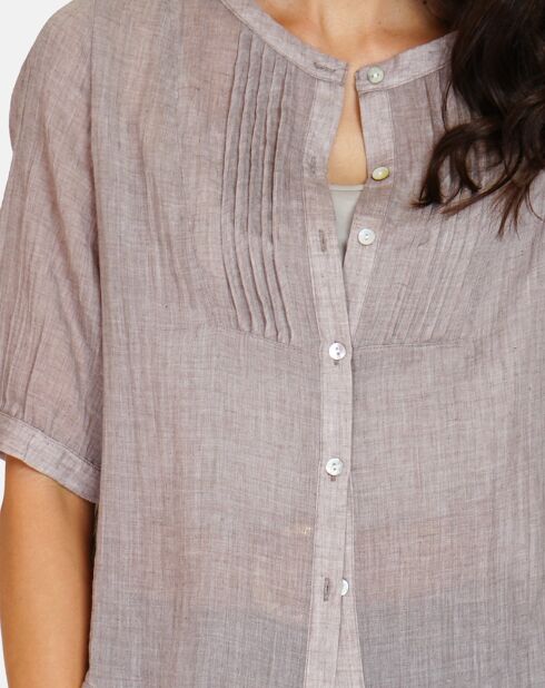 Chemise 100% Lin Laura lin