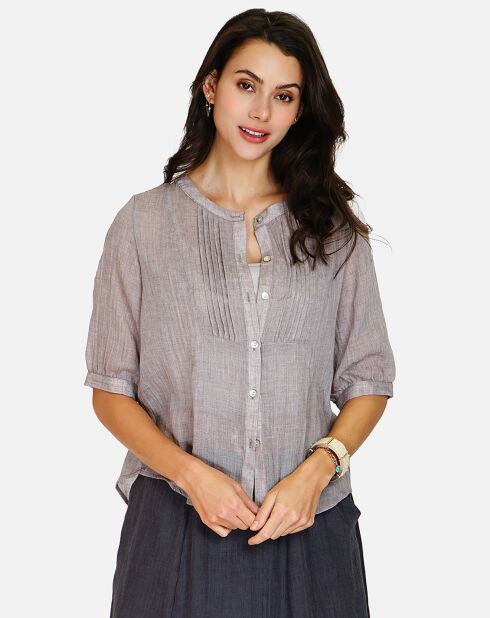 Chemise 100% Lin Laura lin