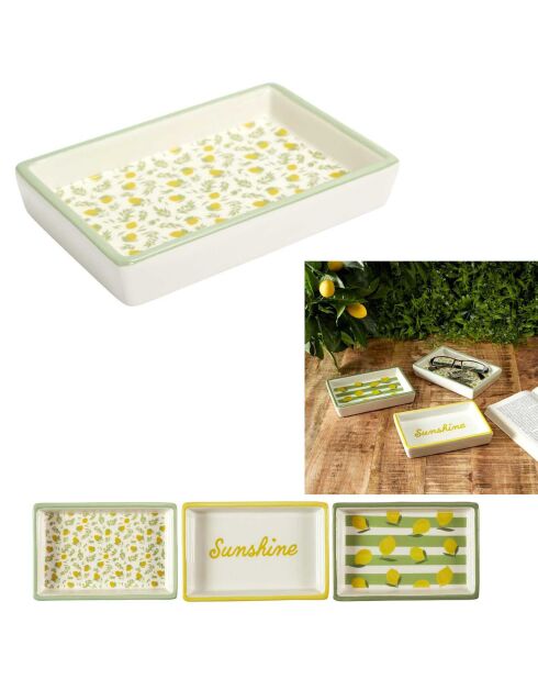 Vide-poche céramique sunshine coloris aléatoire