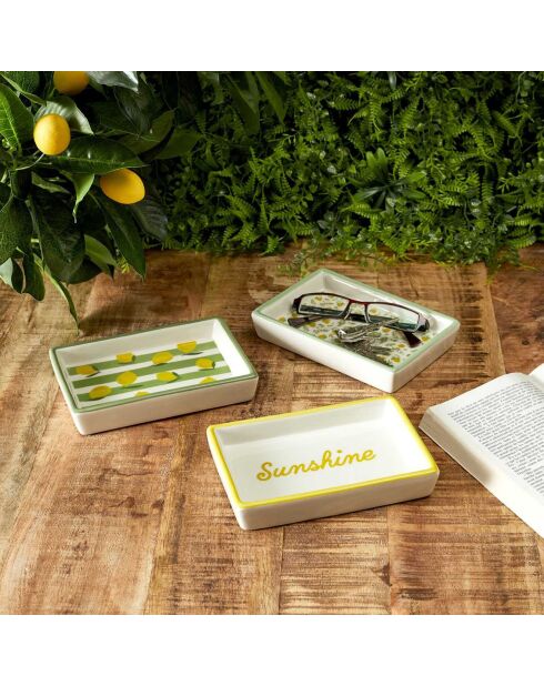 Vide-poche céramique sunshine coloris aléatoire