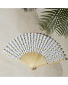 2 ventiladores para tomar el sol en colores aleatorios, 42 x 2 x 23 cm