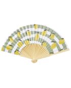 2 ventiladores para tomar el sol en colores aleatorios, 42 x 2 x 23 cm