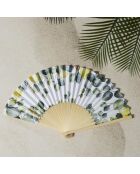 2 ventiladores para tomar el sol en colores aleatorios, 42 x 2 x 23 cm