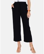 Pantalon en Lin & Coton Marilyne noir