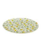 2 Assiettes plastique bain de soleil coloris aléatoire - D.20 cm