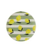 2 Assiettes plastique bain de soleil coloris aléatoire - D.20 cm