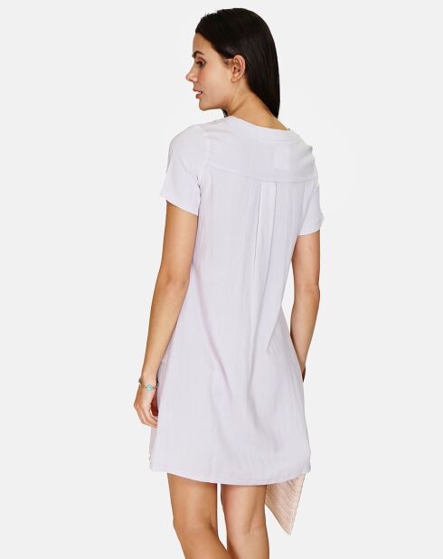 Robe en Lin & Coton Rose lin