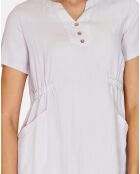 Robe en Lin & Coton Rose lin
