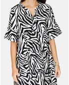 Robe en Lin & Coton Olivia noire