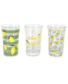 3 Verres shooter bain de soleil - 4 cl