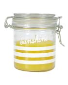 Vela de citronela en tarro para tomar el sol en colores aleatorios, 1 mecha, 25 h