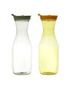 2 Bouteilles plastique bain de soleil coloris aléatoire - 2x1L