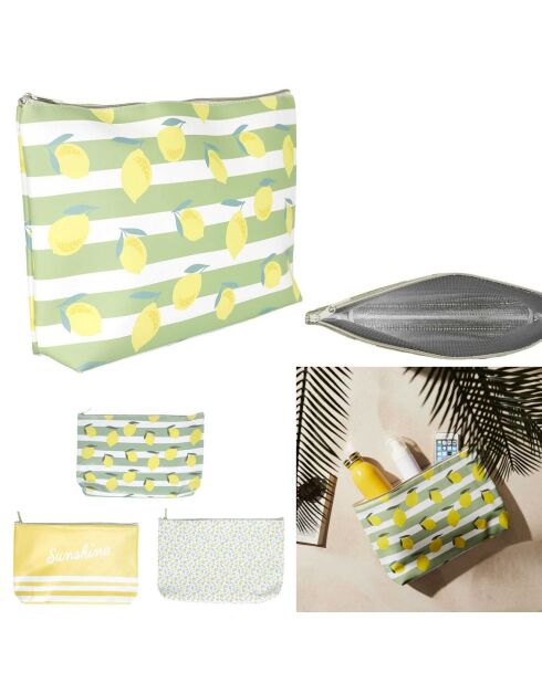 Pochette fraicheur bain de soleil coloris aléatoire