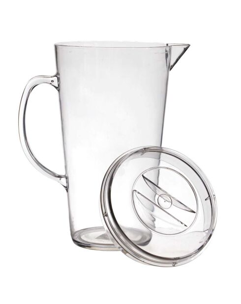 Krug mit 4 Sonnenbadegläsern - 19 cl