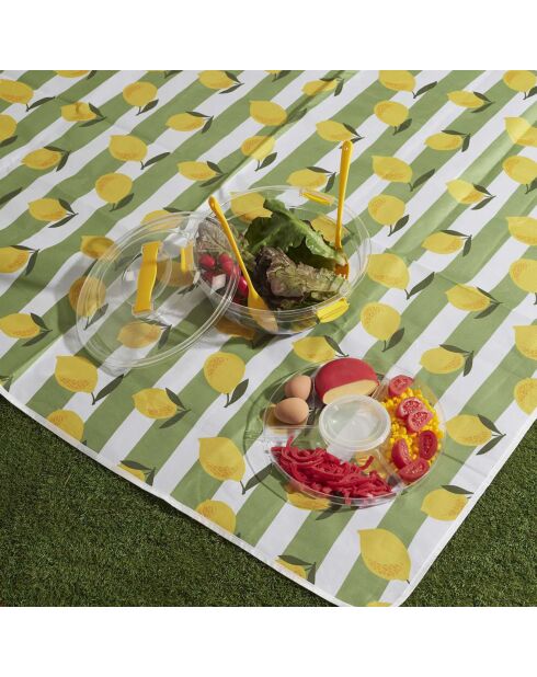 Boite à emporter bain de soleil coloris aléatoire - 33x14x33 cm