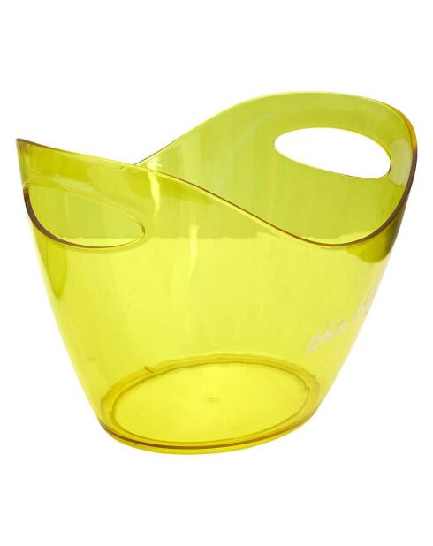 Seau à bouteille bain de soleil coloris aléatoire - 34.5x26x25.5 cm