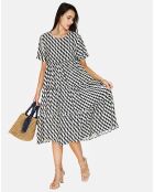 Robe en Lin & Coton Sophie noire