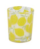Coffret 6 bougies parfumées citronnelle - 1 mèche 11h