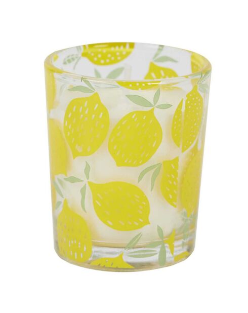 Coffret 6 bougies parfumées citronnelle - 1 mèche 11h