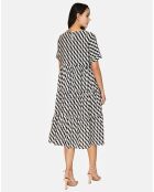 Robe en Lin & Coton Sophie noire