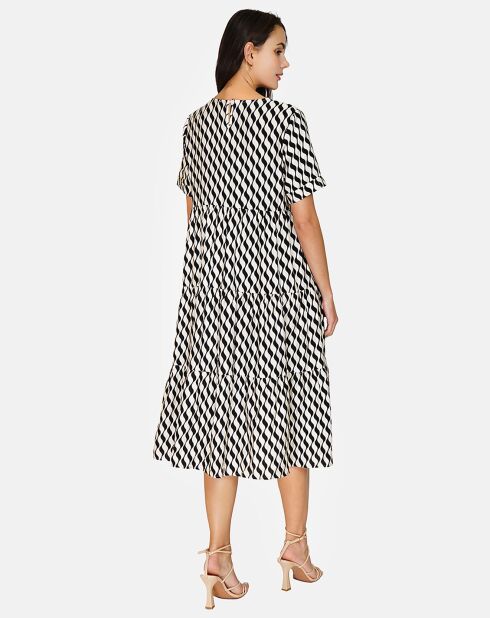 Robe en Lin & Coton Sophie noire