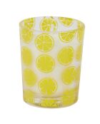 Coffret 6 bougies parfumées citronnelle - 1 mèche 11h