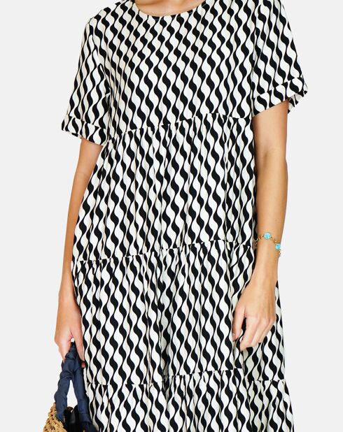 Robe en Lin & Coton Sophie noire