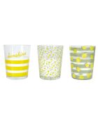 Bougie citronnelle bain de soleil coloris aléatoire - 3 mèches 45h
