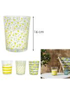 Bougie citronnelle bain de soleil coloris aléatoire - 3 mèches 45h