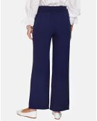 Pantalon en Lin & Coton Emily marine