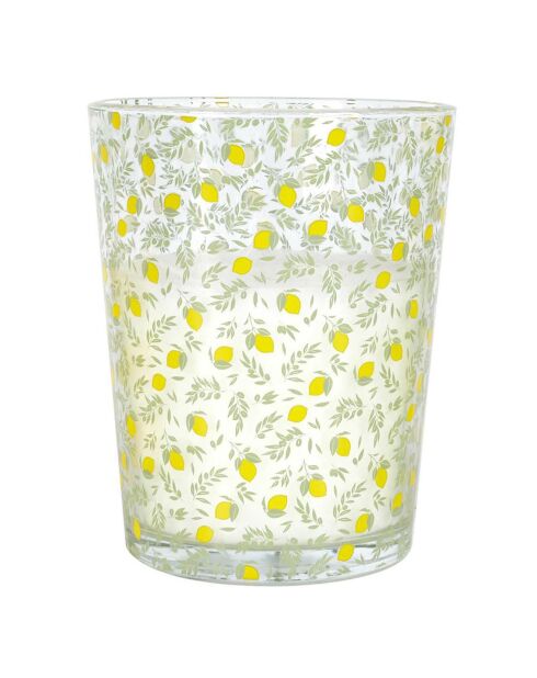 Citronella-Sonnenkerze in zufälligen Farben, 3 Dochte, 45 Stunden