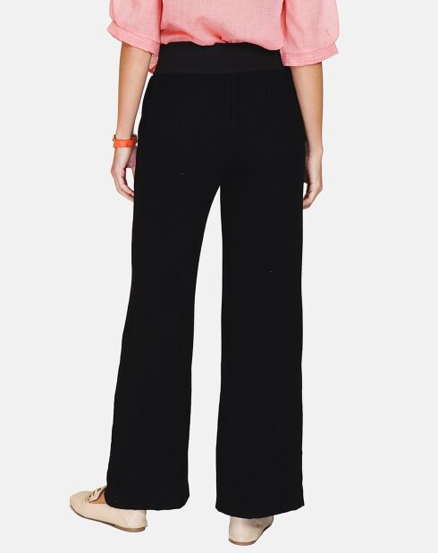 Pantalon en Lin & Coton Emily noir