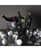 Seau à bouteille argenté - D.36 cm