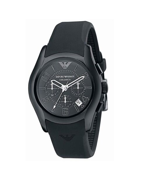 Montre Homme en Caoutchouc AR1430 noire